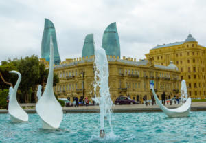 Baku, the capital of Azerbaijan is a glorious mix of old and new in the crossroads of Asia and Europe. Travel guide on what to expect, see and do in Baku. | FinnsAway Travel Blog